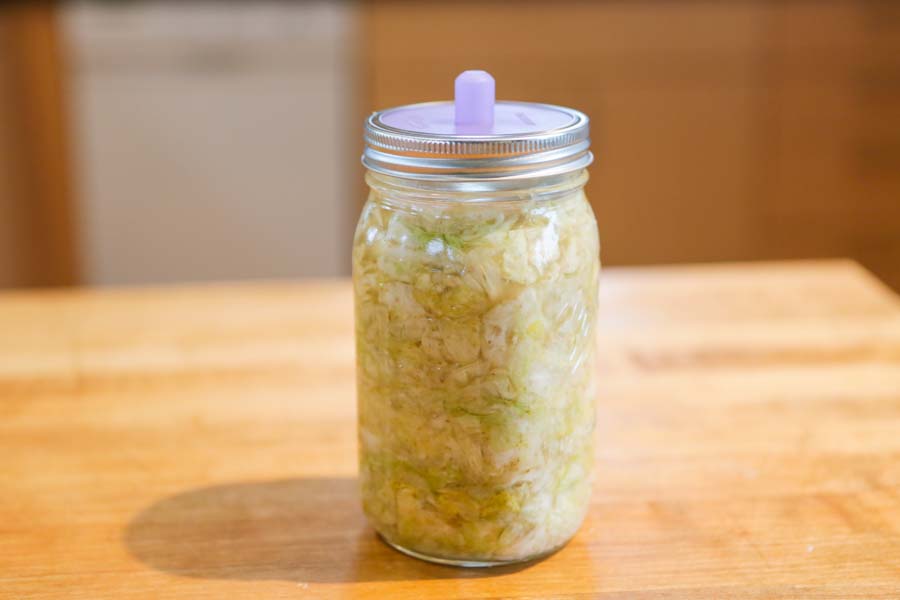 Garlic Cumin Sauerkraut Fermentation Recipe